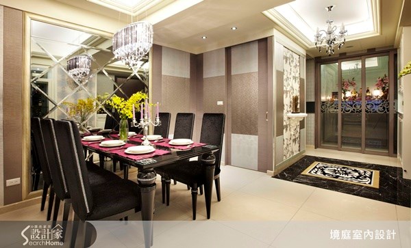 35坪新成屋(5年以下)＿新古典餐廳佛堂案例圖片＿境庭室內裝修工程有限公司＿境庭_08之8