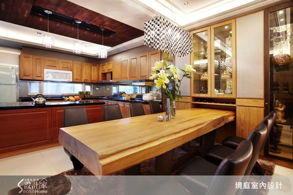 110坪新成屋(5年以下)＿休閒風餐廳廚房案例圖片＿境庭室內裝修工程有限公司＿境庭_09之9
