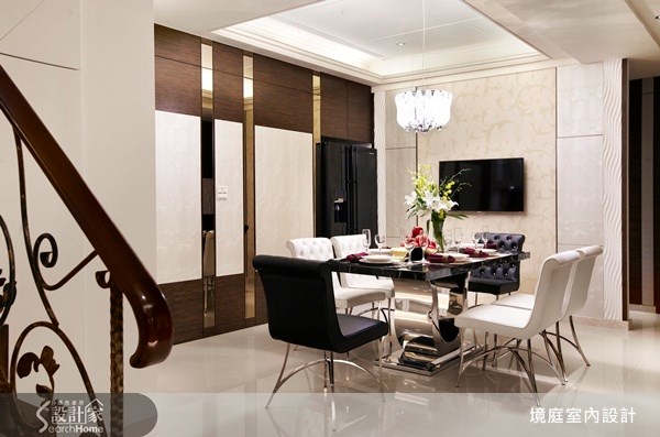 1坪新成屋(5年以下)＿新古典餐廳案例圖片＿境庭室內裝修工程有限公司＿境庭_10之11