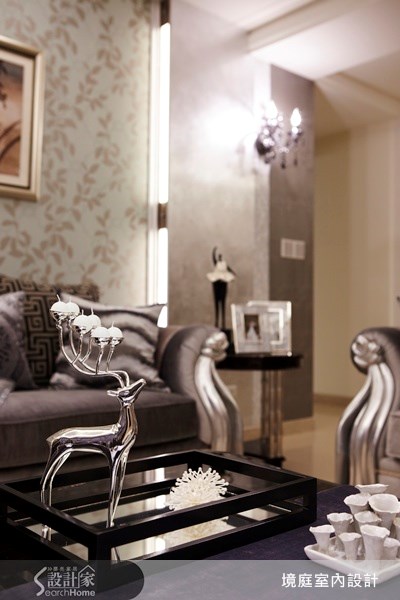 90坪新成屋(5年以下)＿混搭風客廳案例圖片＿境庭室內裝修工程有限公司＿境庭_11之14
