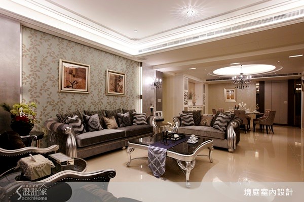 90坪新成屋(5年以下)＿混搭風客廳餐廳案例圖片＿境庭室內裝修工程有限公司＿境庭_11之11