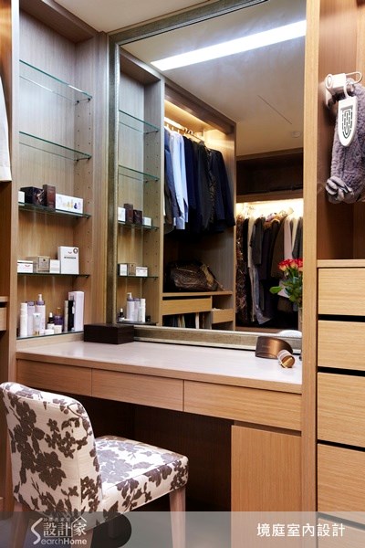 90坪新成屋(5年以下)＿混搭風更衣間案例圖片＿境庭室內裝修工程有限公司＿境庭_11之20