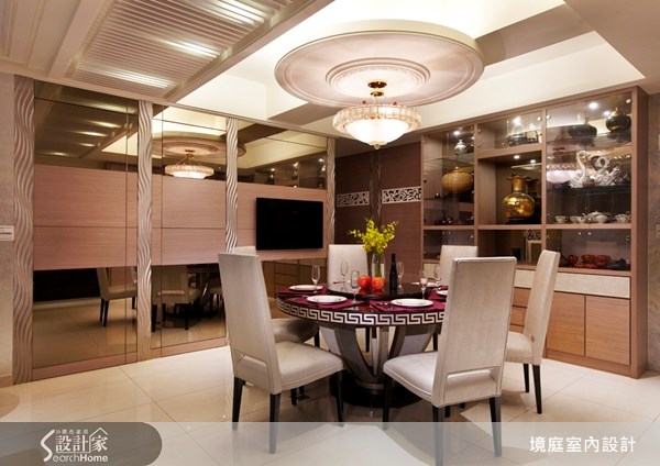70坪新成屋(5年以下)＿新古典餐廳案例圖片＿境庭室內裝修工程有限公司＿境庭_12之5