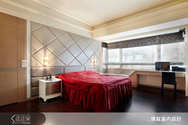 60坪新成屋(5年以下)＿新古典臥室案例圖片＿境庭室內裝修工程有限公司＿境庭_14之16