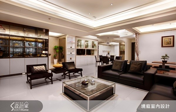 60坪新成屋(5年以下)＿新古典客廳和室案例圖片＿境庭室內裝修工程有限公司＿境庭_14之6