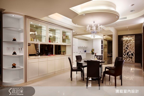 60坪新成屋(5年以下)＿新古典餐廳廚房案例圖片＿境庭室內裝修工程有限公司＿境庭_14之8