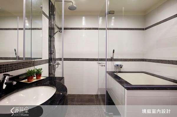 60坪新成屋(5年以下)＿新古典浴室案例圖片＿境庭室內裝修工程有限公司＿境庭_15之20