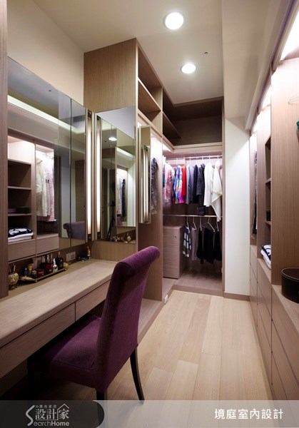 60坪新成屋(5年以下)＿新古典更衣間案例圖片＿境庭室內裝修工程有限公司＿境庭_15之18