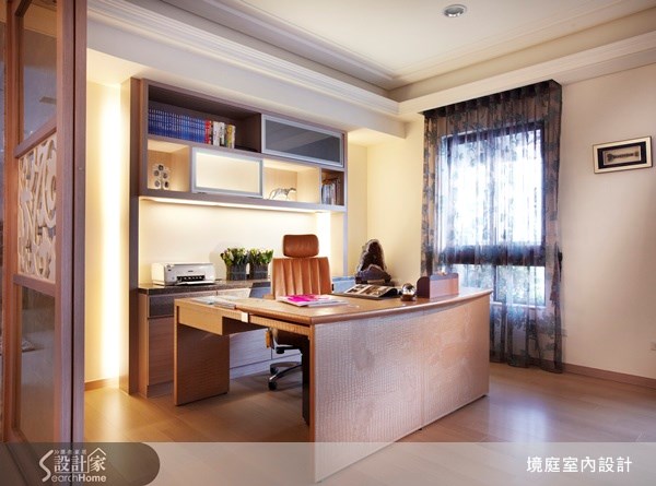 60坪新成屋(5年以下)＿新古典書房案例圖片＿境庭室內裝修工程有限公司＿境庭_15之13