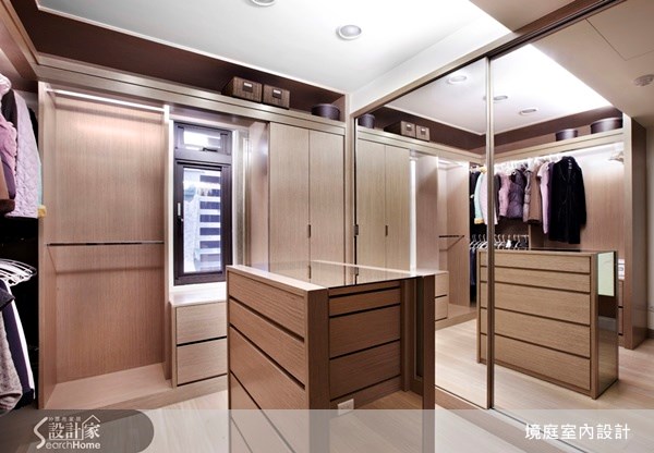 80坪新成屋(5年以下)＿休閒風更衣間案例圖片＿境庭室內裝修工程有限公司＿境庭_16之23