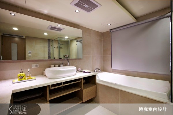 80坪新成屋(5年以下)＿休閒風浴室案例圖片＿境庭室內裝修工程有限公司＿境庭_16之25