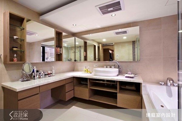 80坪新成屋(5年以下)＿休閒風浴室案例圖片＿境庭室內裝修工程有限公司＿境庭_16之27
