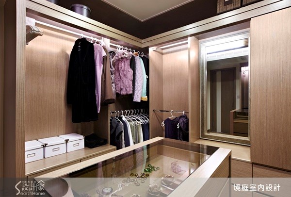 80坪新成屋(5年以下)＿休閒風更衣間案例圖片＿境庭室內裝修工程有限公司＿境庭_16之24