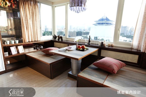 30坪中古屋(5~15年)＿新古典客廳臥榻案例圖片＿境庭室內裝修工程有限公司＿境庭_17之8