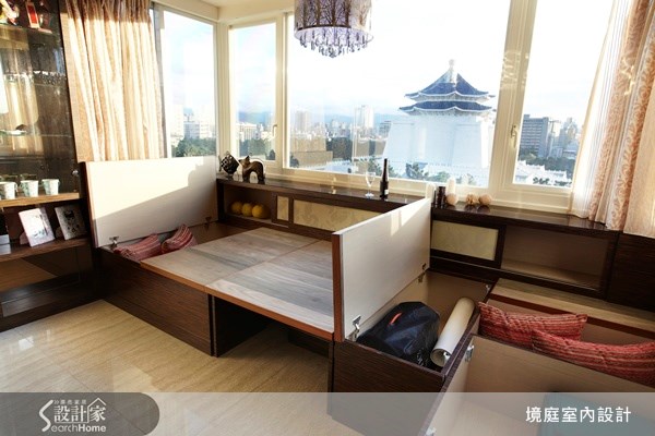 30坪中古屋(5~15年)＿新古典客廳臥榻案例圖片＿境庭室內裝修工程有限公司＿境庭_17之10