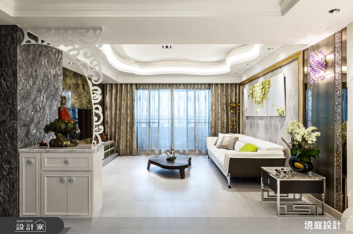 55坪老屋(16~30年)＿混搭風客廳案例圖片＿境庭室內裝修工程有限公司＿境庭_22之1