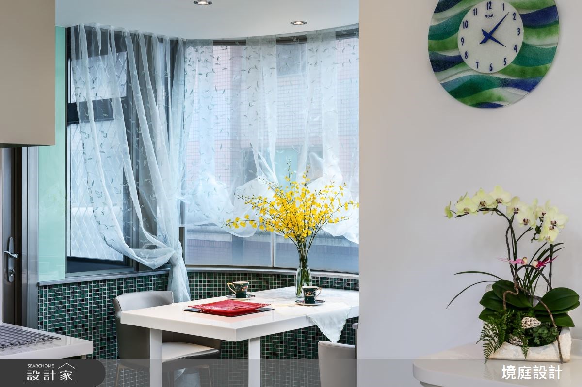 55坪老屋(16~30年)＿混搭風餐廳廚房案例圖片＿境庭室內裝修工程有限公司＿境庭_22之17