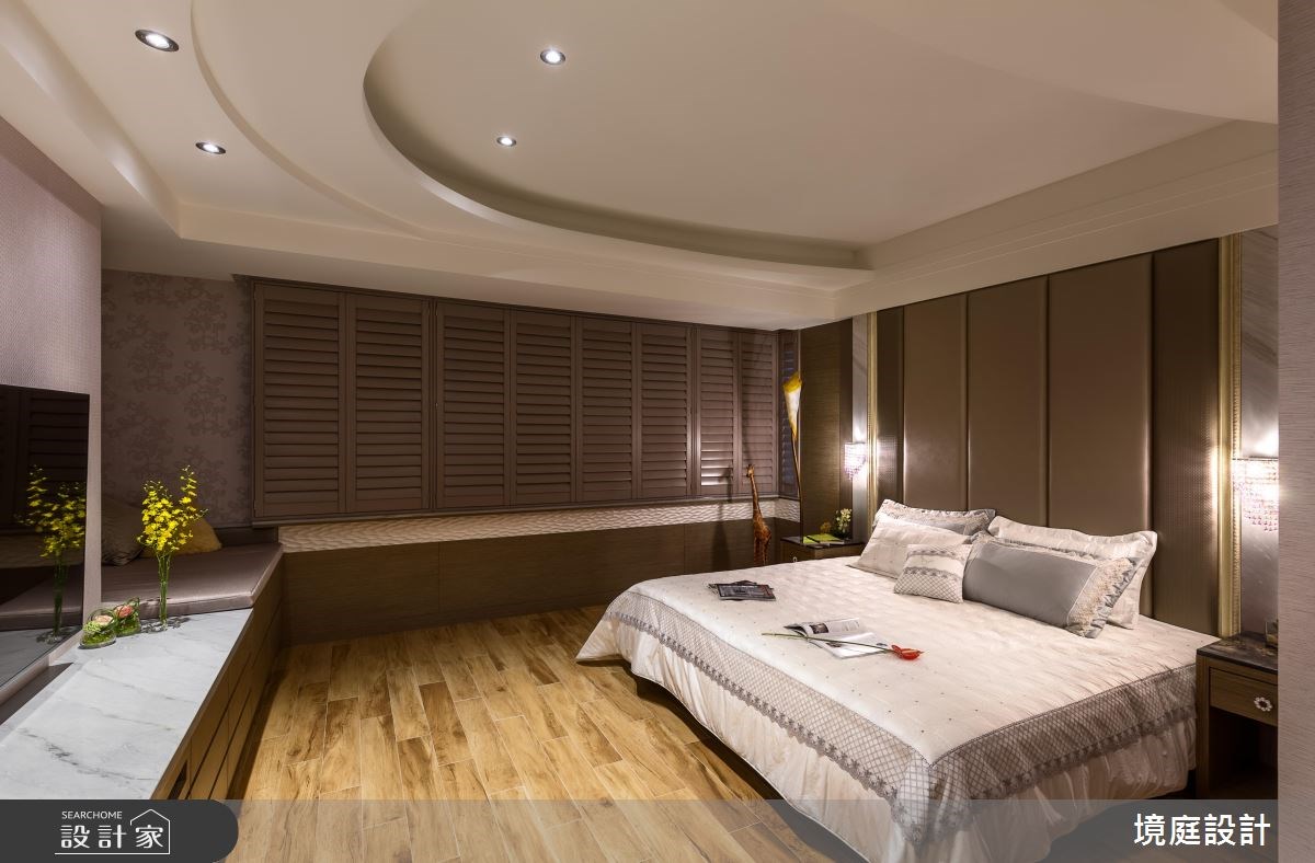 55坪老屋(16~30年)＿混搭風臥室臥榻案例圖片＿境庭室內裝修工程有限公司＿境庭_22之24