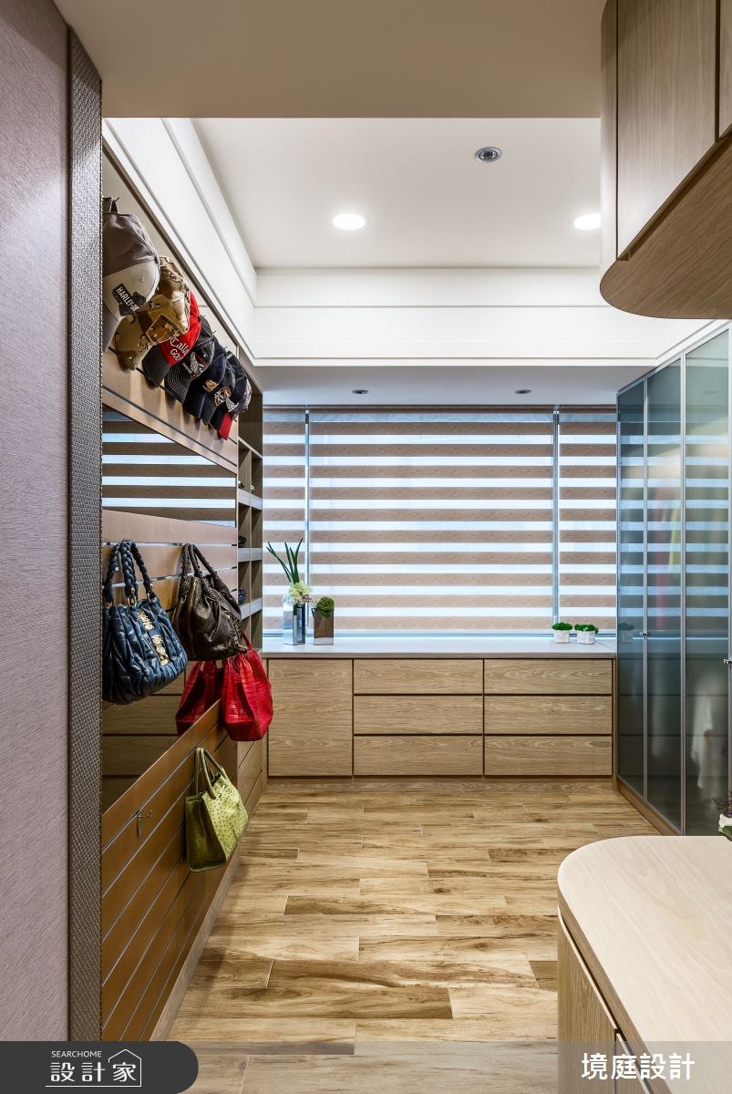 55坪老屋(16~30年)＿混搭風更衣間案例圖片＿境庭室內裝修工程有限公司＿境庭_22之31