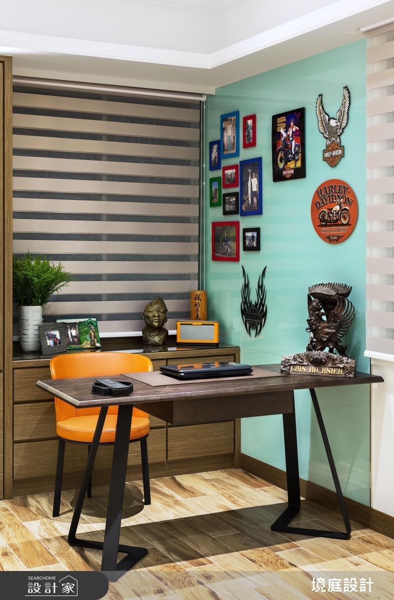 55坪老屋(16~30年)＿混搭風書房案例圖片＿境庭室內裝修工程有限公司＿境庭_22之36