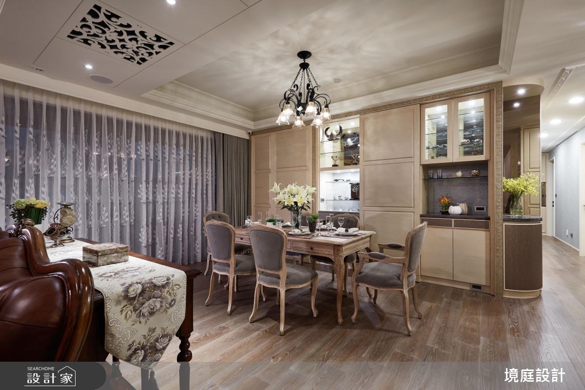 45坪預售屋＿新古典餐廳案例圖片＿境庭室內裝修工程有限公司＿境庭_23之5