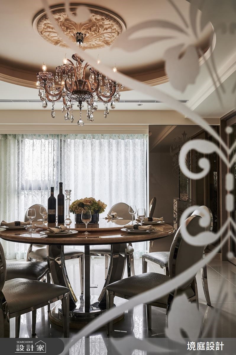 120坪新成屋(5年以下)＿新古典餐廳案例圖片＿境庭室內裝修工程有限公司＿境庭_24之17