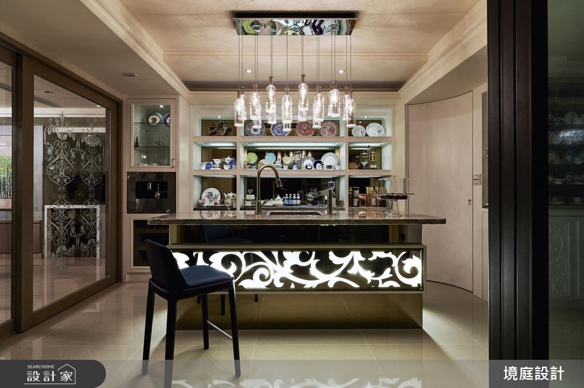120坪新成屋(5年以下)＿新古典吧檯案例圖片＿境庭室內裝修工程有限公司＿境庭_24之21