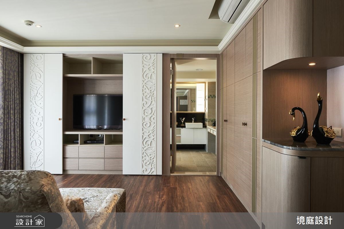120坪新成屋(5年以下)＿新古典臥室浴室案例圖片＿境庭室內裝修工程有限公司＿境庭_24之24