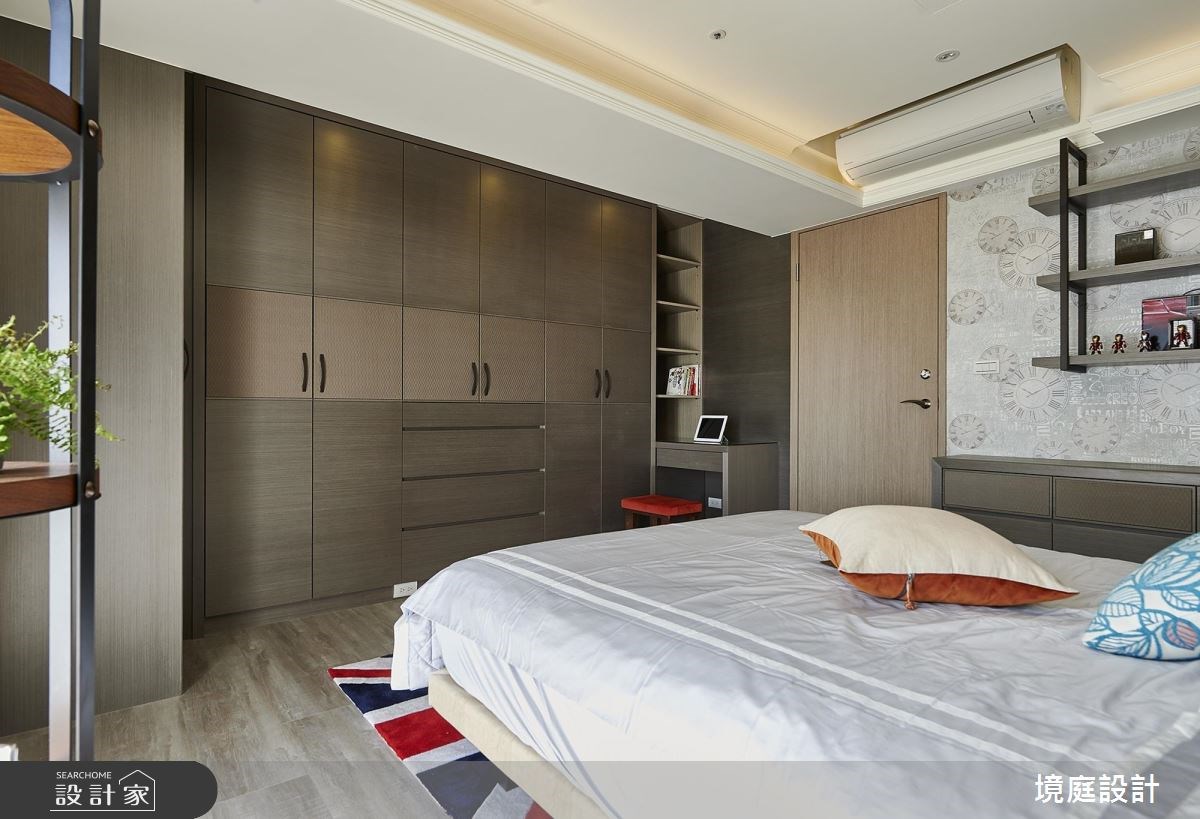 120坪新成屋(5年以下)＿新古典臥室案例圖片＿境庭室內裝修工程有限公司＿境庭_24之27