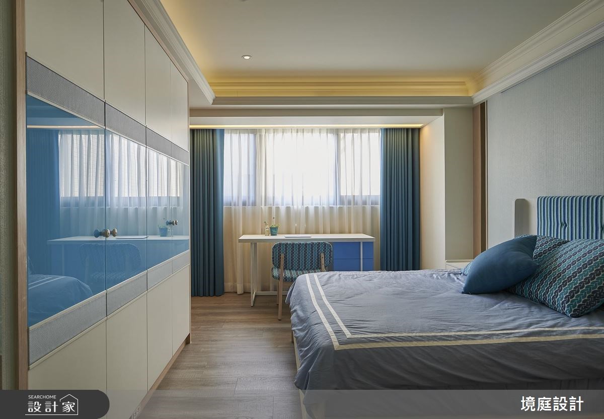 120坪新成屋(5年以下)＿新古典臥室案例圖片＿境庭室內裝修工程有限公司＿境庭_24之29