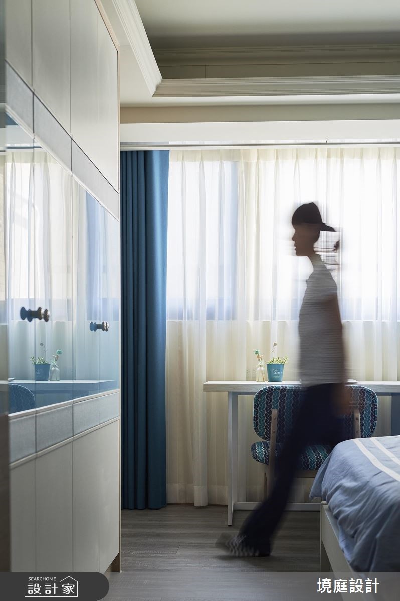 120坪新成屋(5年以下)＿新古典臥室案例圖片＿境庭室內裝修工程有限公司＿境庭_24之31