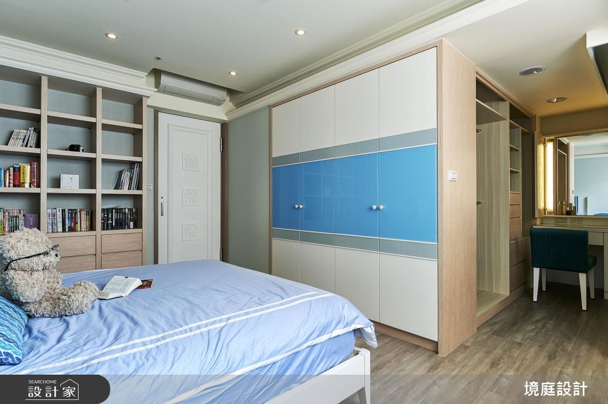120坪新成屋(5年以下)＿新古典臥室案例圖片＿境庭室內裝修工程有限公司＿境庭_24之33