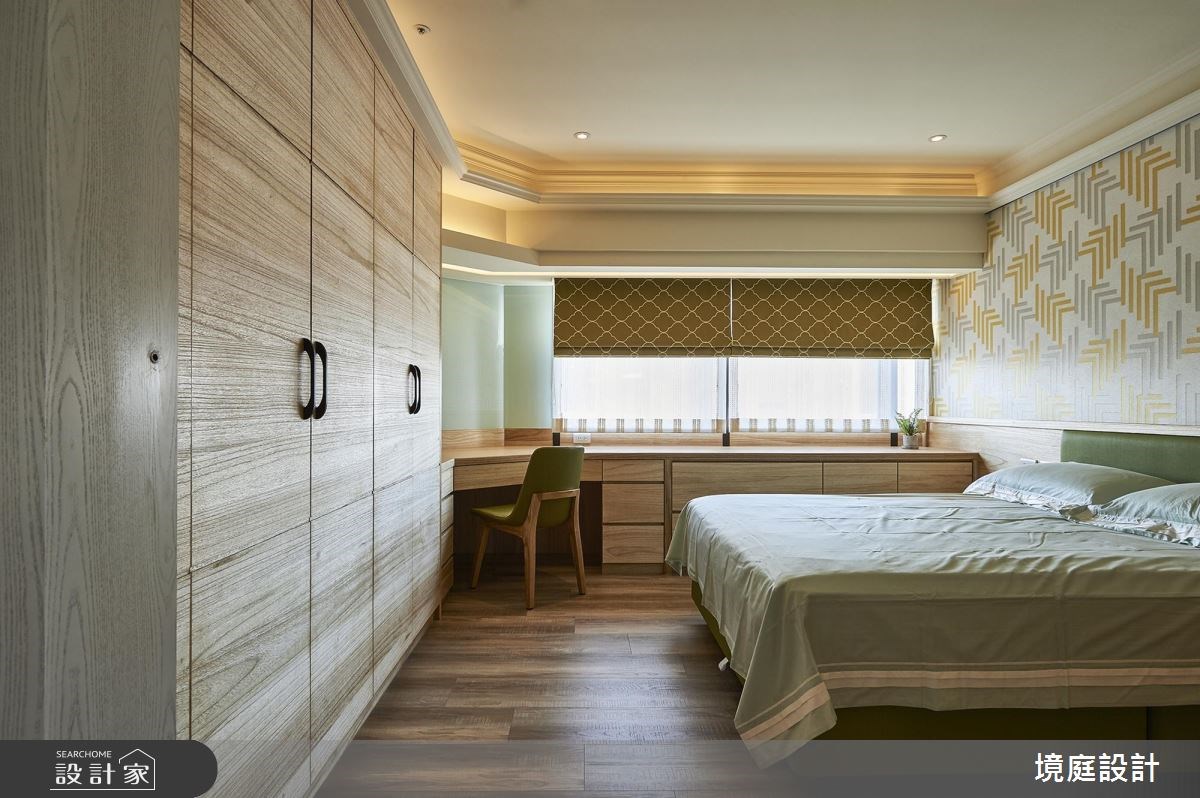 120坪新成屋(5年以下)＿新古典臥室案例圖片＿境庭室內裝修工程有限公司＿境庭_24之35
