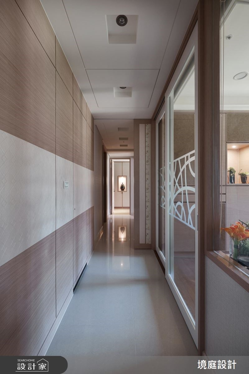 60坪新成屋(5年以下)＿新古典走廊案例圖片＿境庭室內裝修工程有限公司＿境庭_25之21