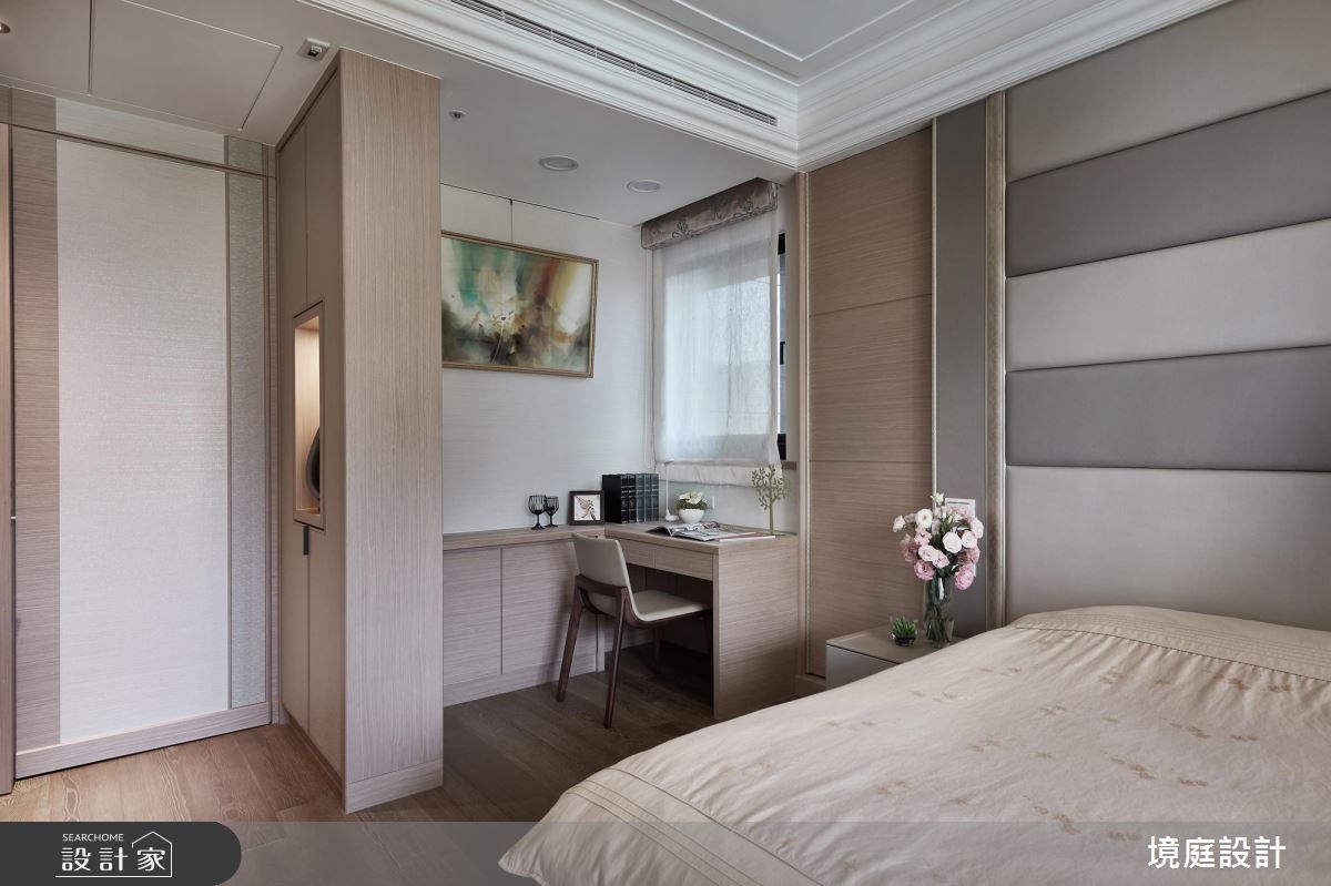 60坪新成屋(5年以下)＿新古典臥室案例圖片＿境庭室內裝修工程有限公司＿境庭_25之28