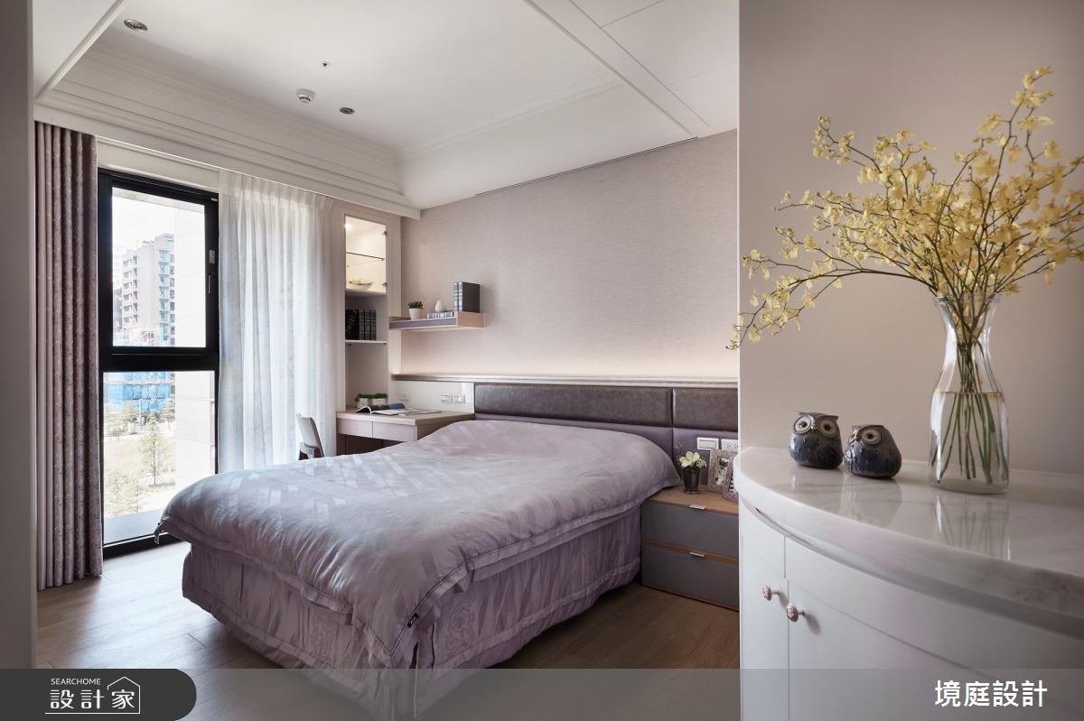 60坪新成屋(5年以下)＿新古典臥室案例圖片＿境庭室內裝修工程有限公司＿境庭_25之31