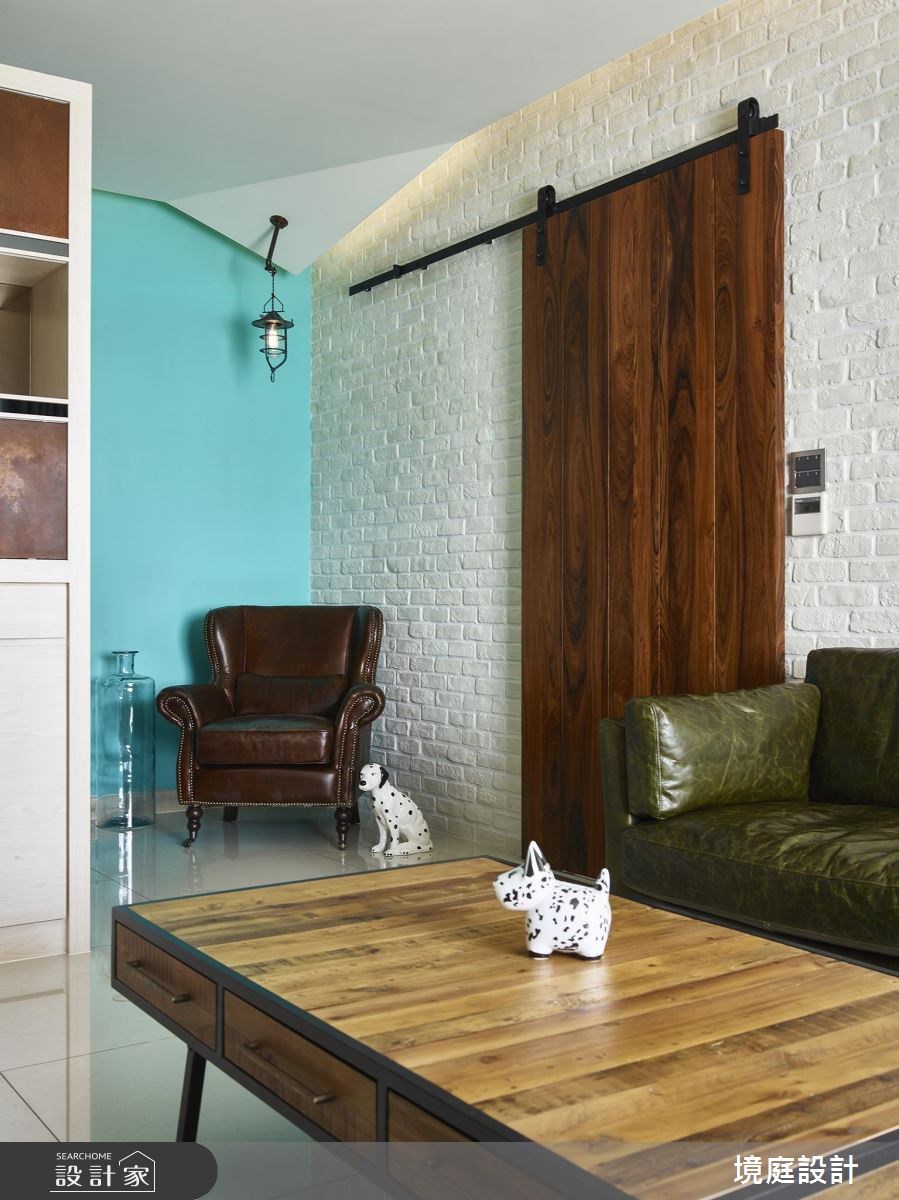 25坪新成屋(5年以下)＿工業風客廳案例圖片＿境庭室內裝修工程有限公司＿境庭_26之4