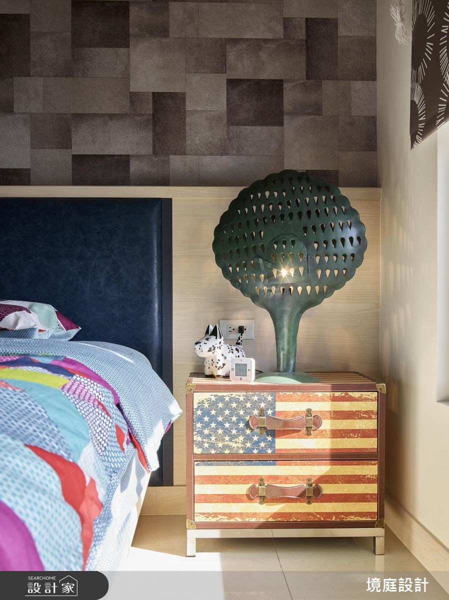 25坪新成屋(5年以下)＿工業風臥室案例圖片＿境庭室內裝修工程有限公司＿境庭_26之18