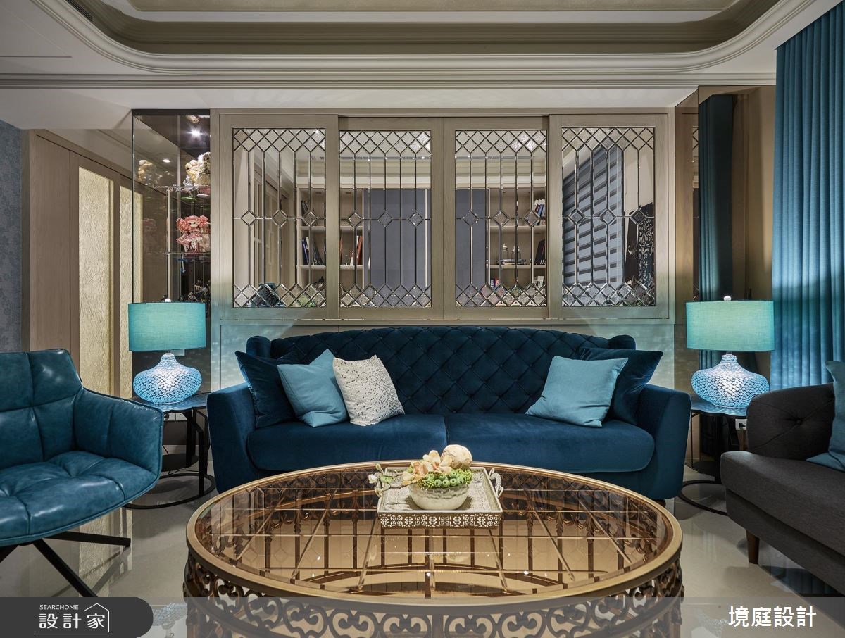 30坪新成屋(5年以下)＿混搭風客廳案例圖片＿境庭室內裝修工程有限公司＿境庭_27之9