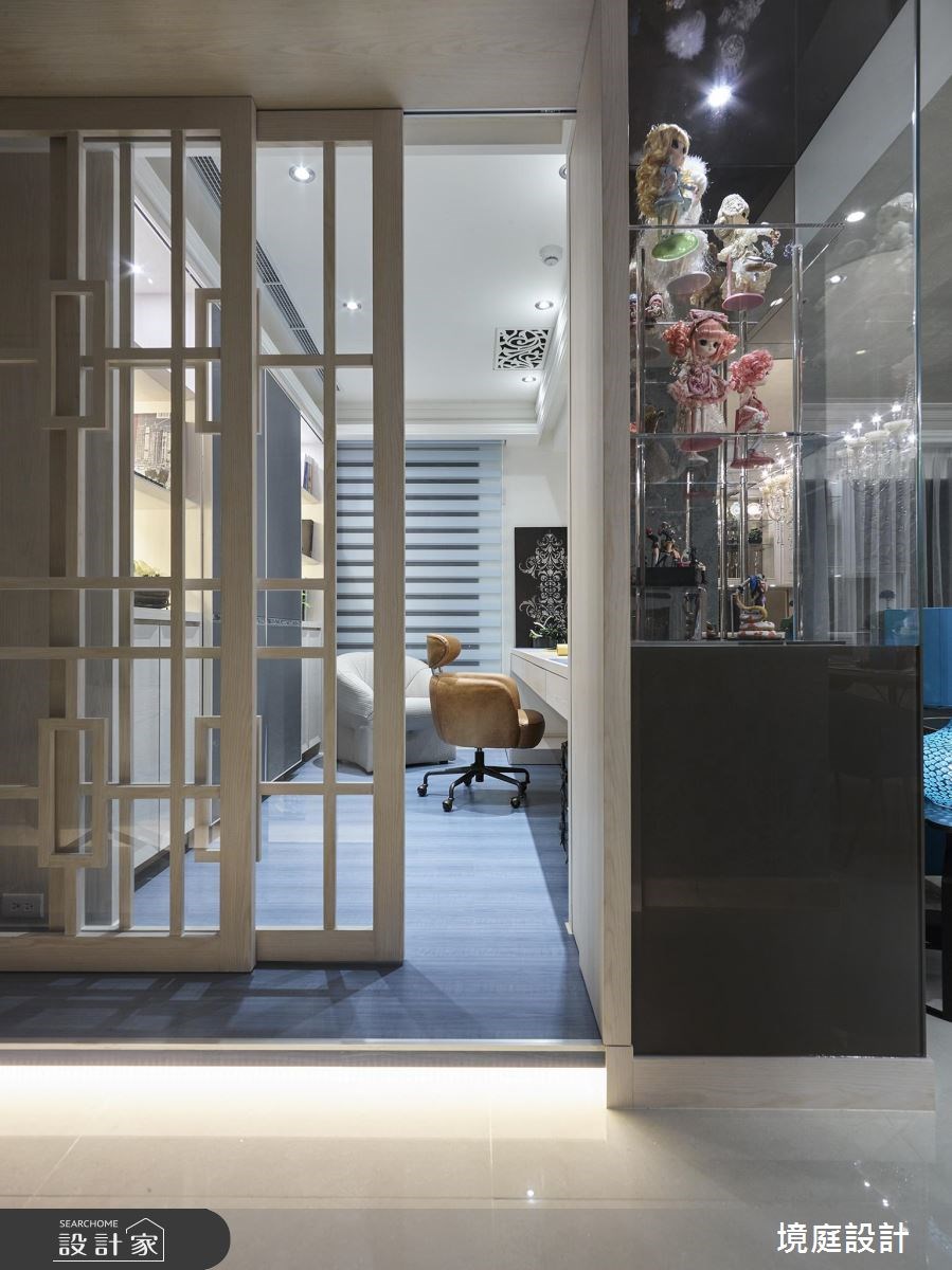 30坪新成屋(5年以下)＿混搭風書房案例圖片＿境庭室內裝修工程有限公司＿境庭_27之14