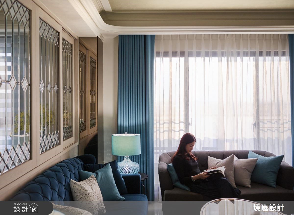 30坪新成屋(5年以下)＿混搭風客廳案例圖片＿境庭室內裝修工程有限公司＿境庭_27之16