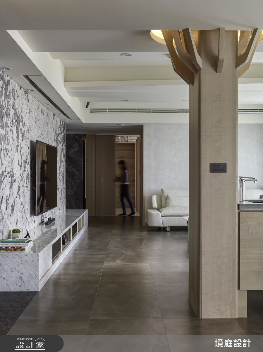 105坪新成屋(5年以下)＿現代風客廳案例圖片＿境庭室內裝修工程有限公司＿境庭_28之3
