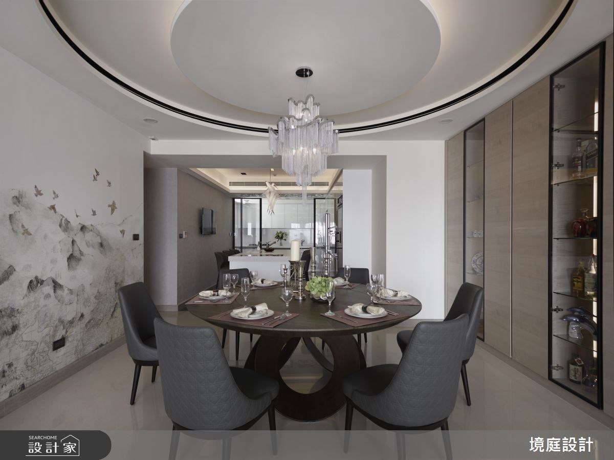 105坪新成屋(5年以下)＿現代風餐廳案例圖片＿境庭室內裝修工程有限公司＿境庭_28之19