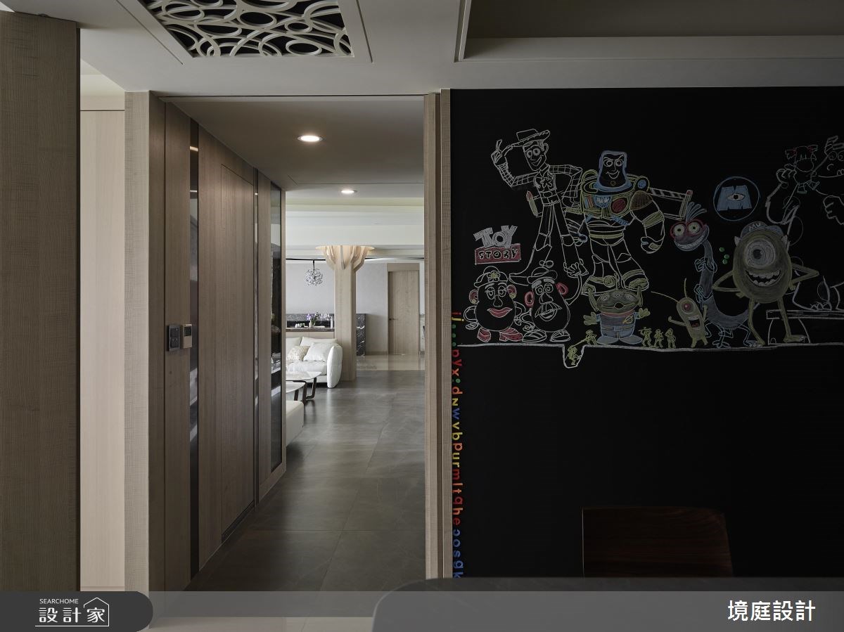 105坪新成屋(5年以下)＿現代風兒童房走廊兒童房案例圖片＿境庭室內裝修工程有限公司＿境庭_28之23