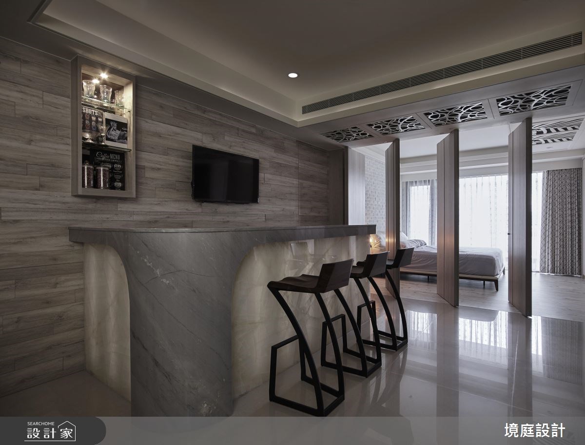 105坪新成屋(5年以下)＿現代風吧檯案例圖片＿境庭室內裝修工程有限公司＿境庭_28之26