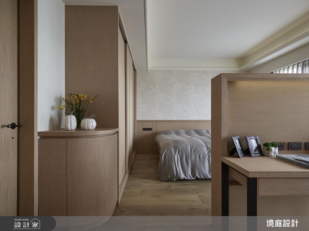 105坪新成屋(5年以下)＿現代風臥室案例圖片＿境庭室內裝修工程有限公司＿境庭_28之33