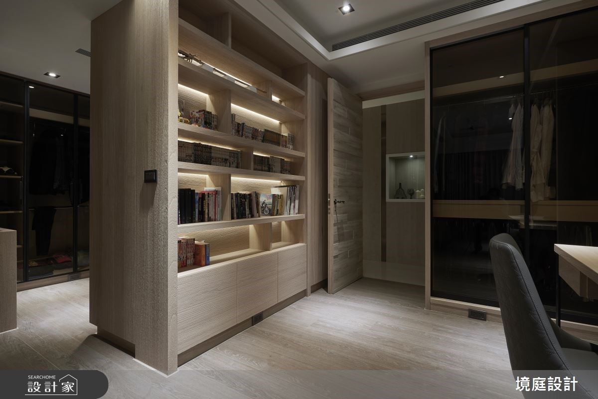 105坪新成屋(5年以下)＿現代風臥室案例圖片＿境庭室內裝修工程有限公司＿境庭_28之37