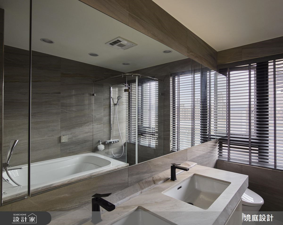 105坪新成屋(5年以下)＿現代風浴室案例圖片＿境庭室內裝修工程有限公司＿境庭_28之39