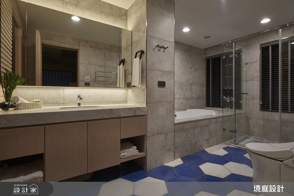 105坪新成屋(5年以下)＿現代風浴室案例圖片＿境庭室內裝修工程有限公司＿境庭_28之42