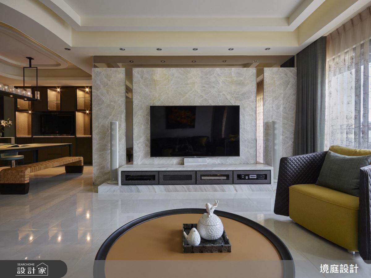 55坪新成屋(5年以下)＿現代風客廳餐廳案例圖片＿境庭室內裝修工程有限公司＿境庭_29之9
